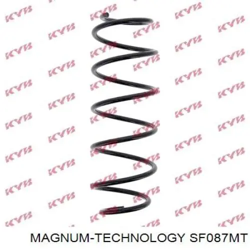 Пружина амортизатора передняя Magnum Technology SF087MT цена, от 14.93 USD