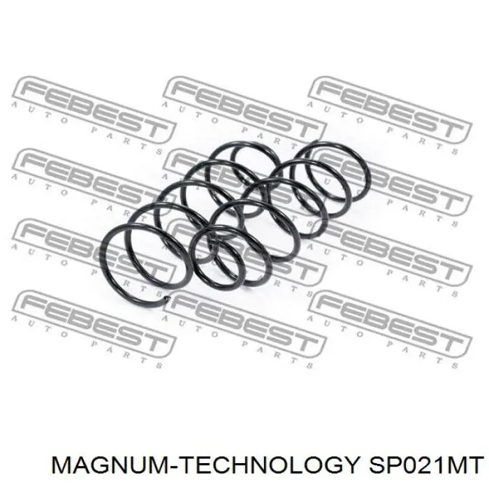 SP021MT Magnum Technology Пружина передней подвески