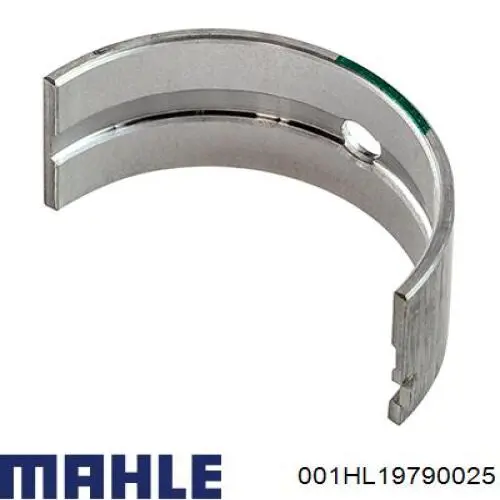 001HL19790025 Mahle Original вкладыши коленвала коренные, комплект, 1-й ремонт (+0,25)