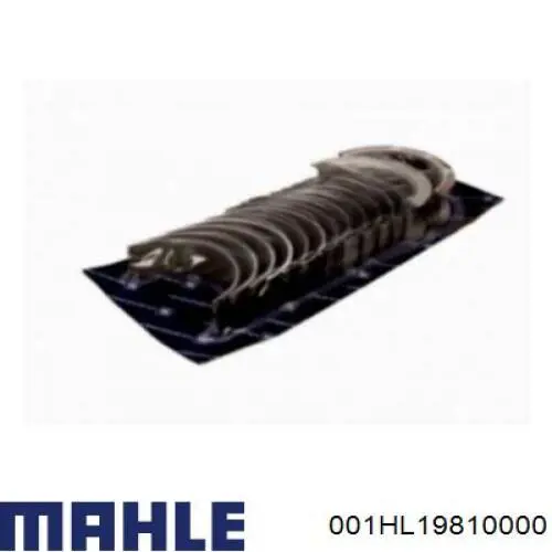 Вкладыши коленвала коренные, стандарт (STD) Mahle Original 001HL19810000 цена, от 41.81 USD
