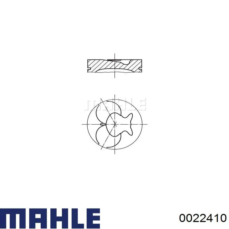Поршень в сборе Mahle Original 0022410 цена, от 62.21 USD