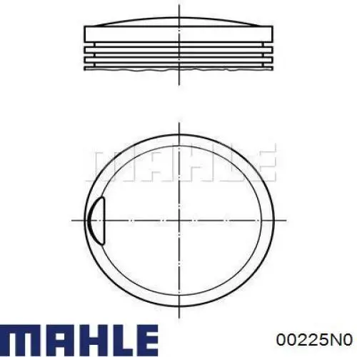 00225N0 Mahle Original кольца поршневые на 1 цилиндр, std.