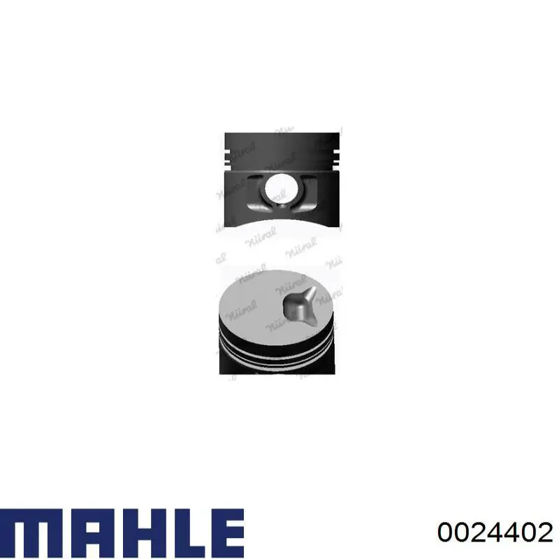 Поршень в комплекте на 1 цилиндр, 3-й ремонт (+0,60) Mahle Original 0024402