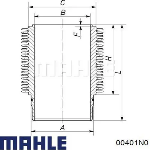 00401N0 Mahle Original 