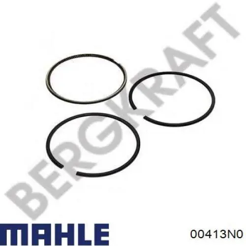Комплект поршневых колец компрессора, на 1 цилиндр, STD Mahle Original 00413N0 цена, от 16.49 USD