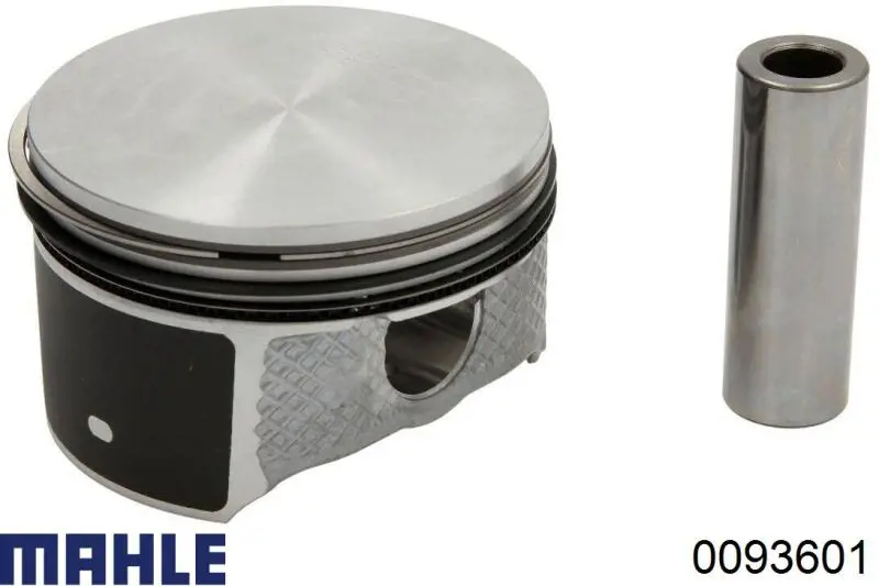 Поршень в комплекте на 1 цилиндр, 2-й ремонт (+0,50) Mahle Original 0093601 цена, от 80.99 USD