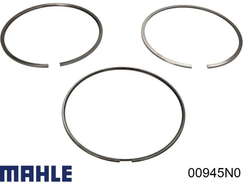 00945N0 Mahle Original Поршневые кольца на 1 цилиндр, STD