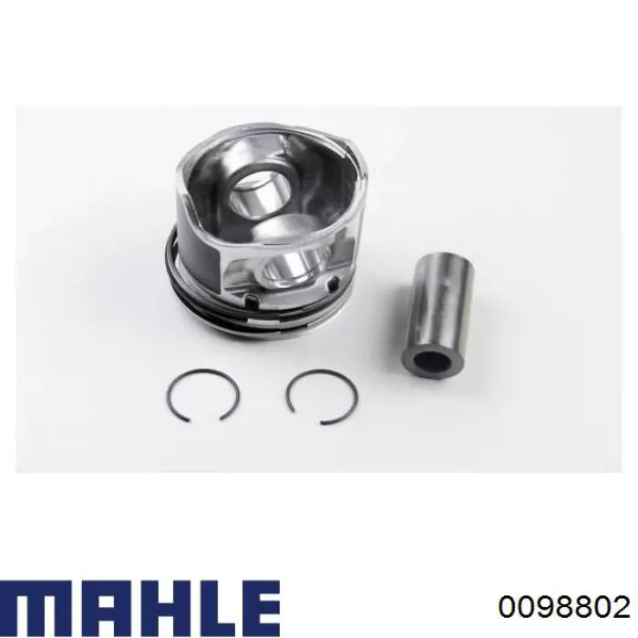 98802 Mahle Original поршень в комплекте на 1 цилиндр, 2-й ремонт (+0,50)