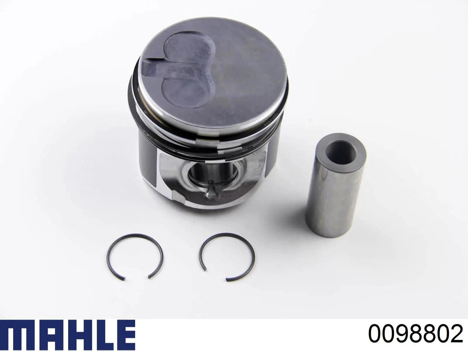 Поршень в комплекте на 1 цилиндр, 2-й ремонт (+0,50) Mahle Original 0098802 цена, от 118.12 USD