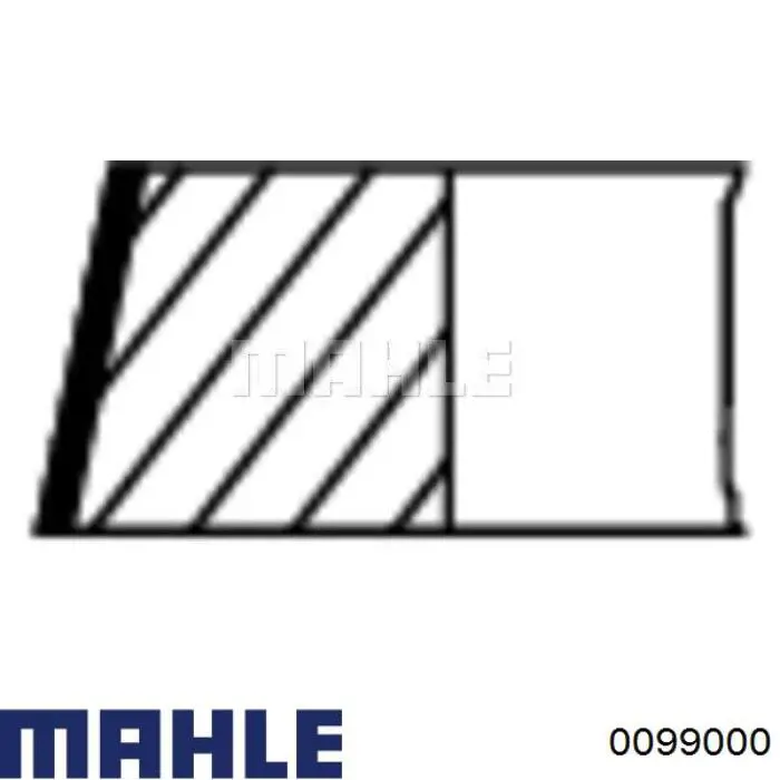 Поршень в сборе Mahle Original 0099000 цена, от 88.57 USD