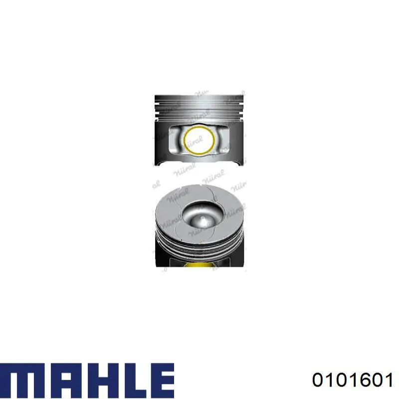 0101601 Mahle Original Поршня, 2-й ремонт
