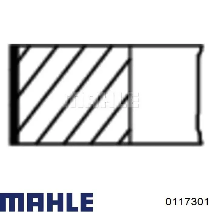 Купить 0117301 Mahle Original Поршень в сборе