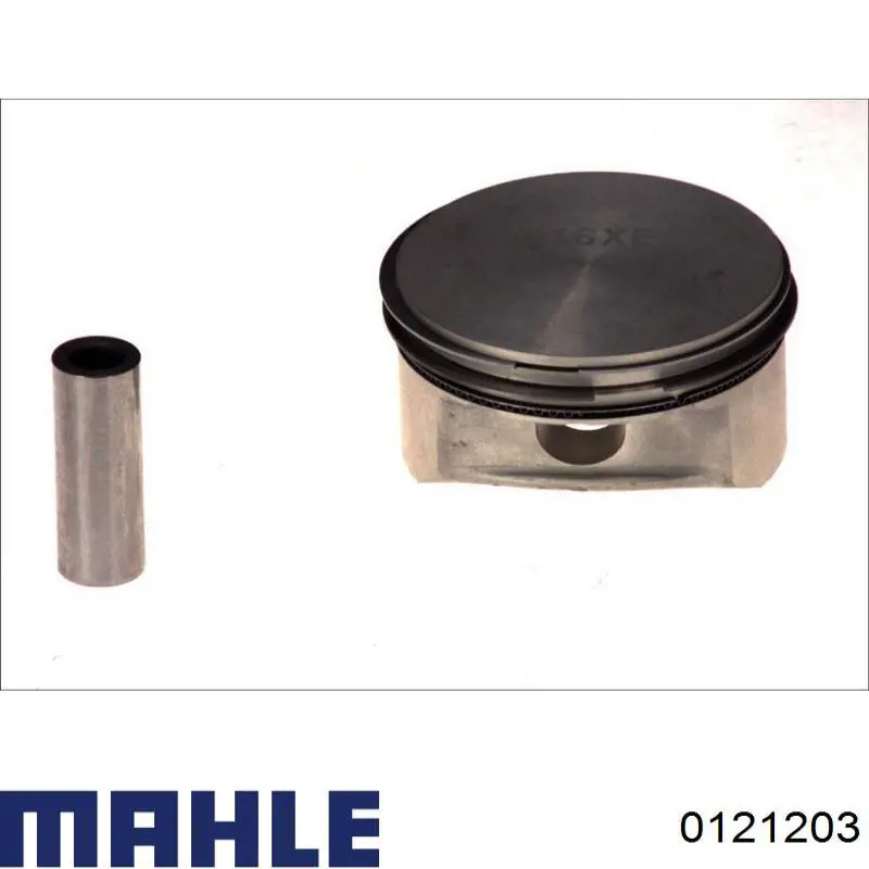 012 12 03 Mahle Original поршень в комплекте на 1 цилиндр, 2-й ремонт (+0,50)