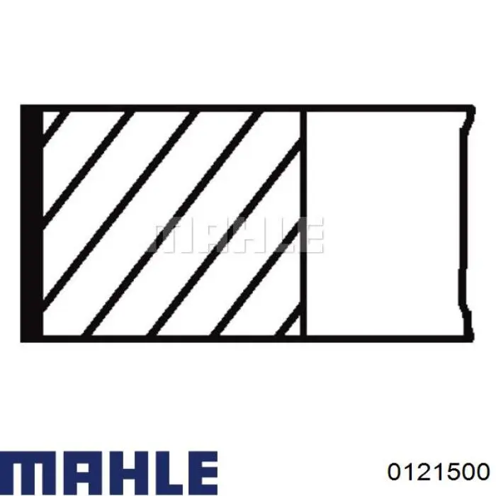 Купить 0121500 Mahle Original Поршень на 1 цилиндр