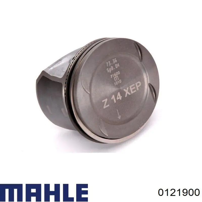 121900 Mahle Original поршень в комплекте на 1 цилиндр, std