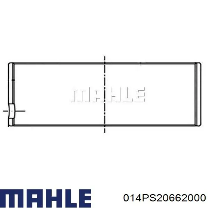 014PS20662000 Mahle Original Комплект подшипников скольжения