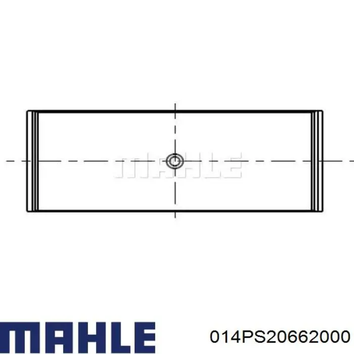 Шатунные вкладыши коленчатого вала Mahle Original 014PS20662000 цена, от 15.48 USD