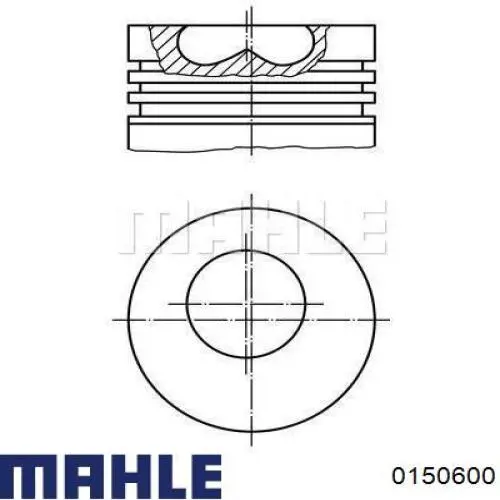 Поршень в сборе Mahle Original 0150600 цена, от 108.49 USD