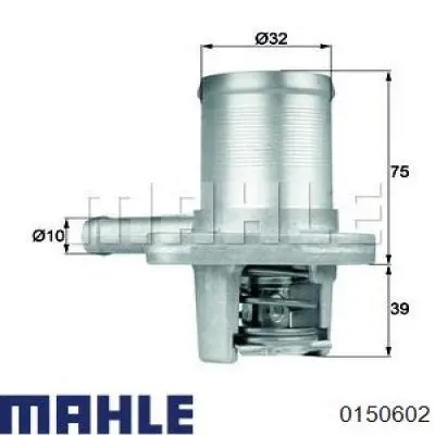 Поршень в комплекте на 1 цилиндр, 2-й ремонт (+0,50) 0150602 Mahle Original