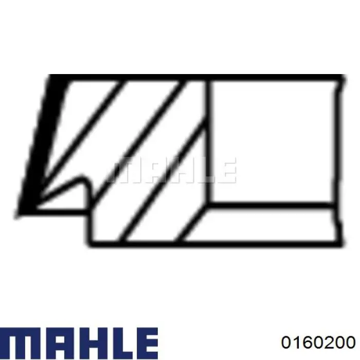 Поршень в сборе Mahle Original 0160200 цена, от 91.06 USD
