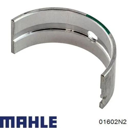 01602N2 Mahle Original Комплект поршневых колец на 1 цилиндр, 2-й ремонт (+0,50)