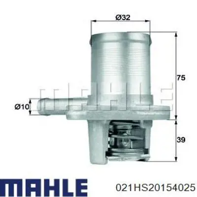 Juego de cojinetes de cigüeñal, cota de reparación +0,25 mm 021HS20154025 Mahle Original