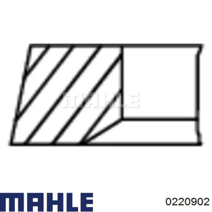 Купить 0220902 Mahle Original Поршень в сборе