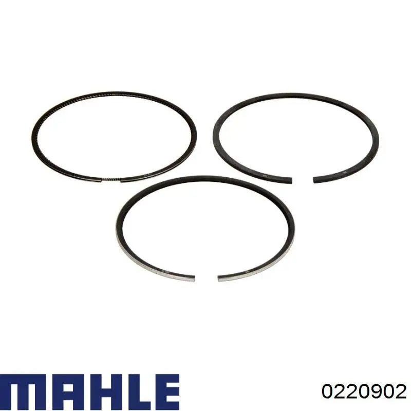 022 09 02 Knecht-Mahle поршень в комплекте на 1 цилиндр, 2-й ремонт (+0,50)