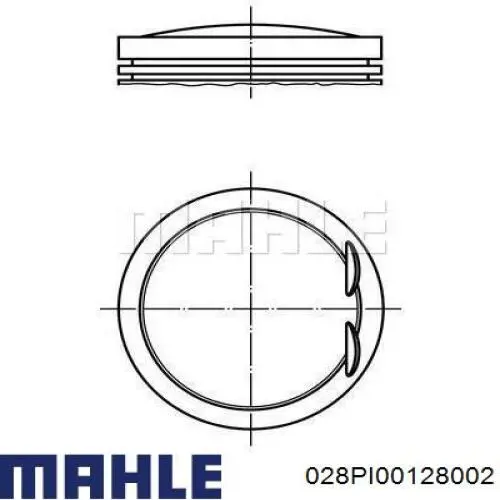 Поршень в комплекте на 1 цилиндр, 2-й ремонт (+0,50) Mahle Original 028PI00128002 цена, от 92.89 USD