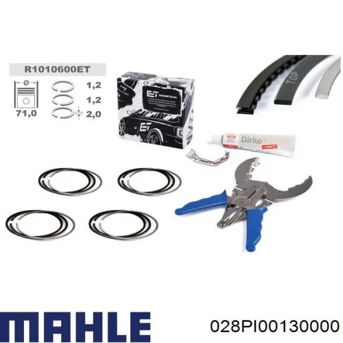 Поршень в сборе Mahle Original 028PI00130000 цена, от 68.94 USD