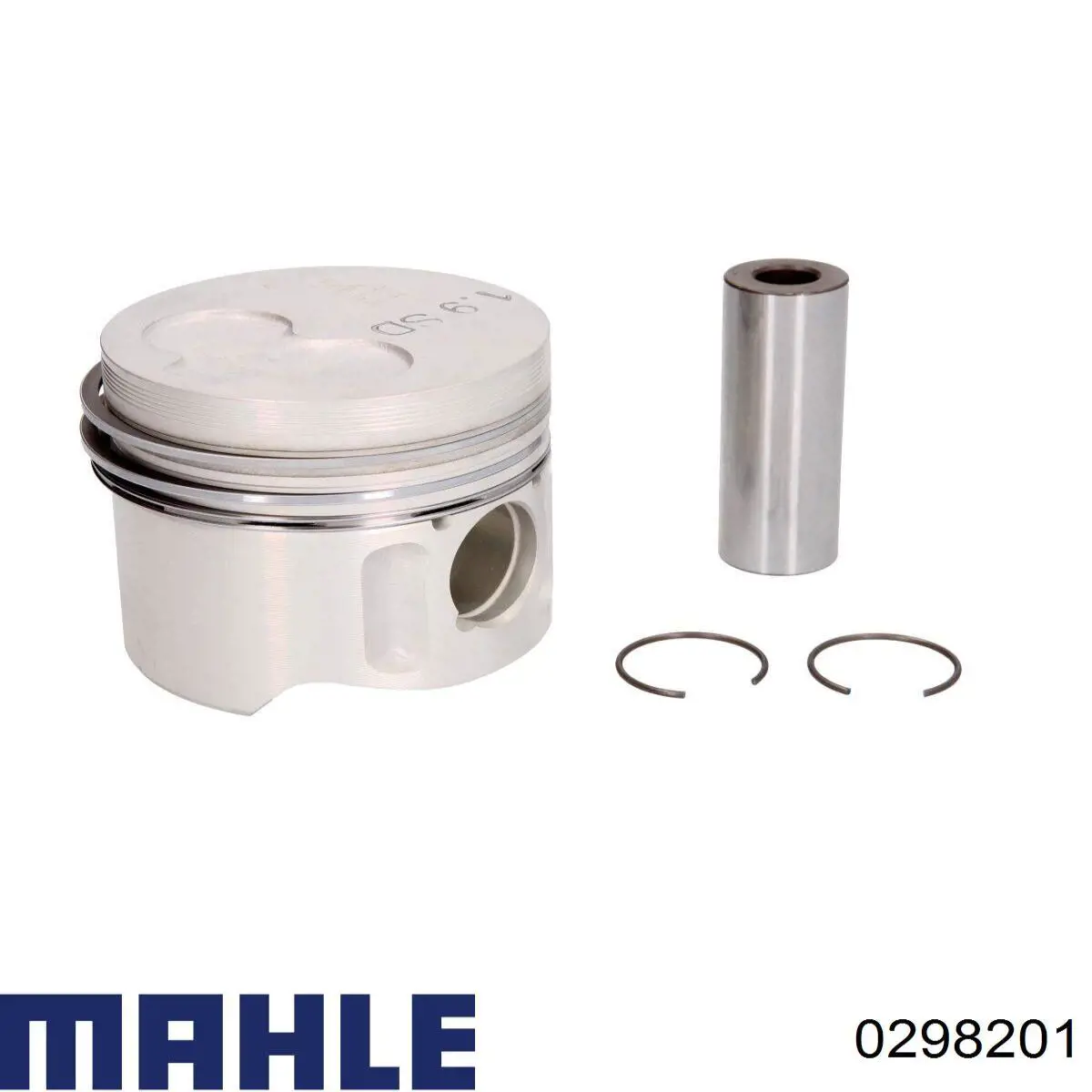 0298201 Mahle Original поршень в комплекте на 1 цилиндр, 1-й ремонт (+0,25)