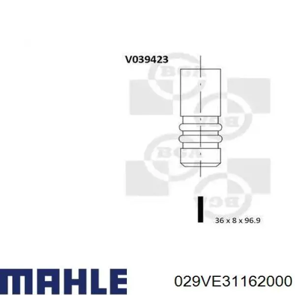 029VE31162000 Mahle Original