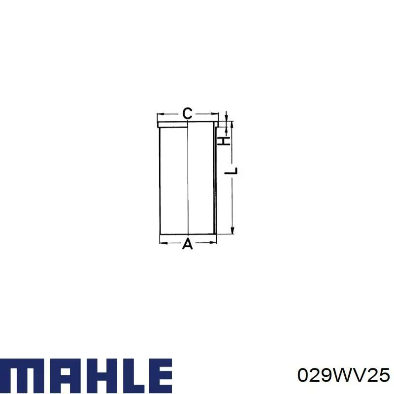 Гильза поршневая 029WV25 Mahle Original