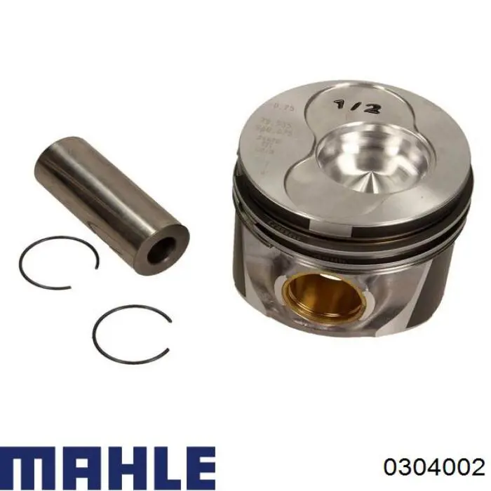 Купить 0304002 Mahle Original Поршень в сборе