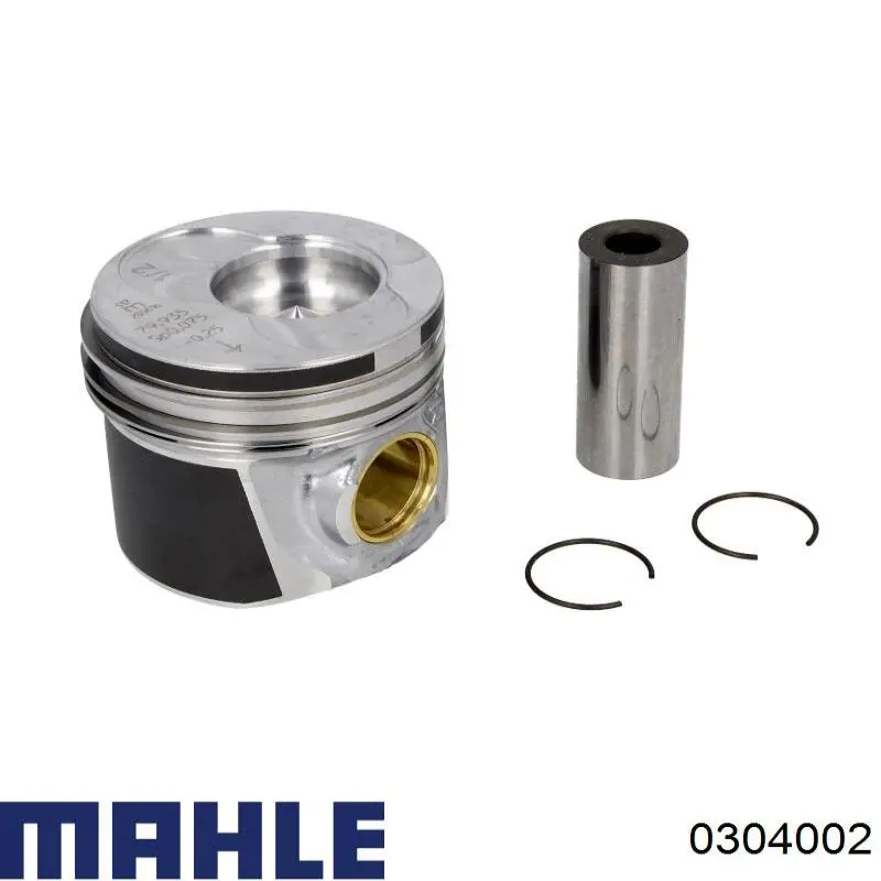 030 40 02 Mahle Original поршень в комплекте на 1 цилиндр, 2-й ремонт (+0,50)