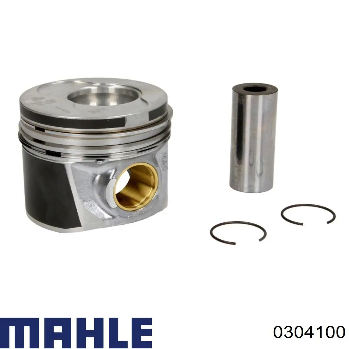 Купить 0304100 Mahle Original Поршень на 1 цилиндр
