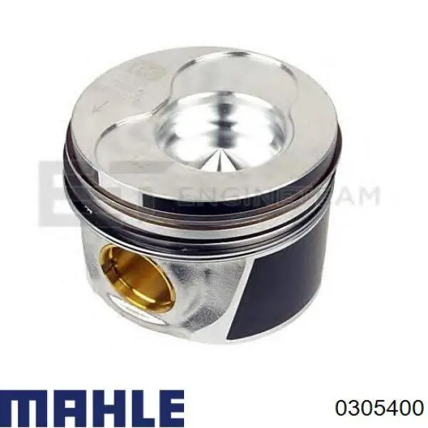 0305400 Mahle Original поршень в комплекте на 1 цилиндр, std