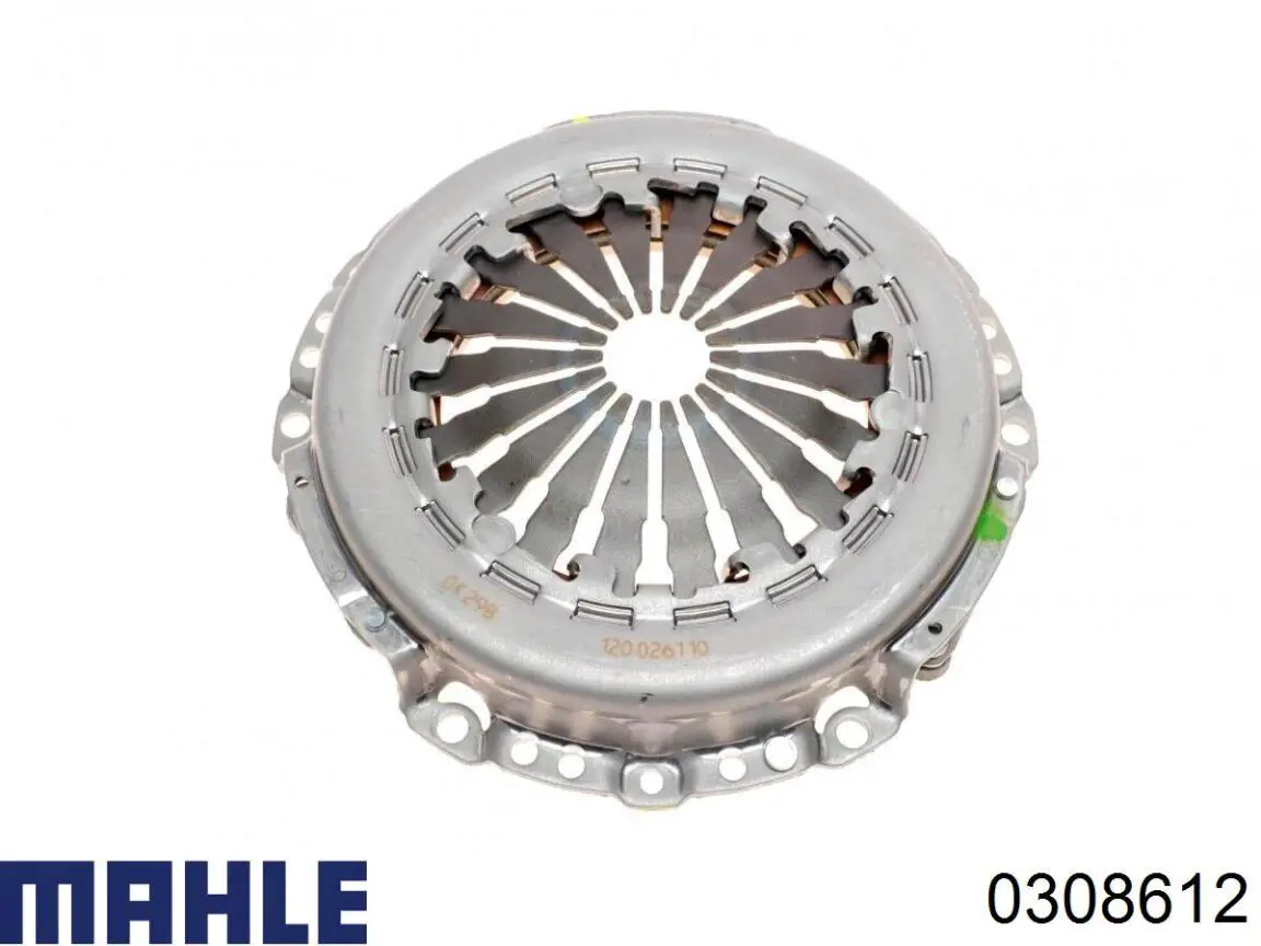 Поршень на 1 цилиндр, 2-й ремонт 308602 Mahle Original