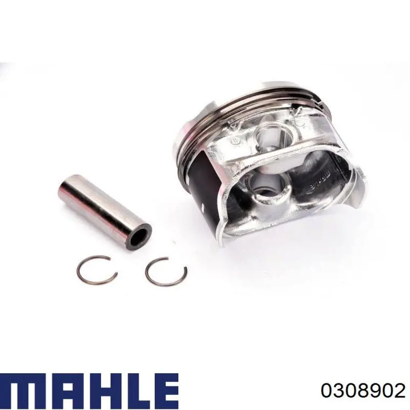 Поршень на 1 цилиндр, 2-й ремонт 308902 Mahle Original