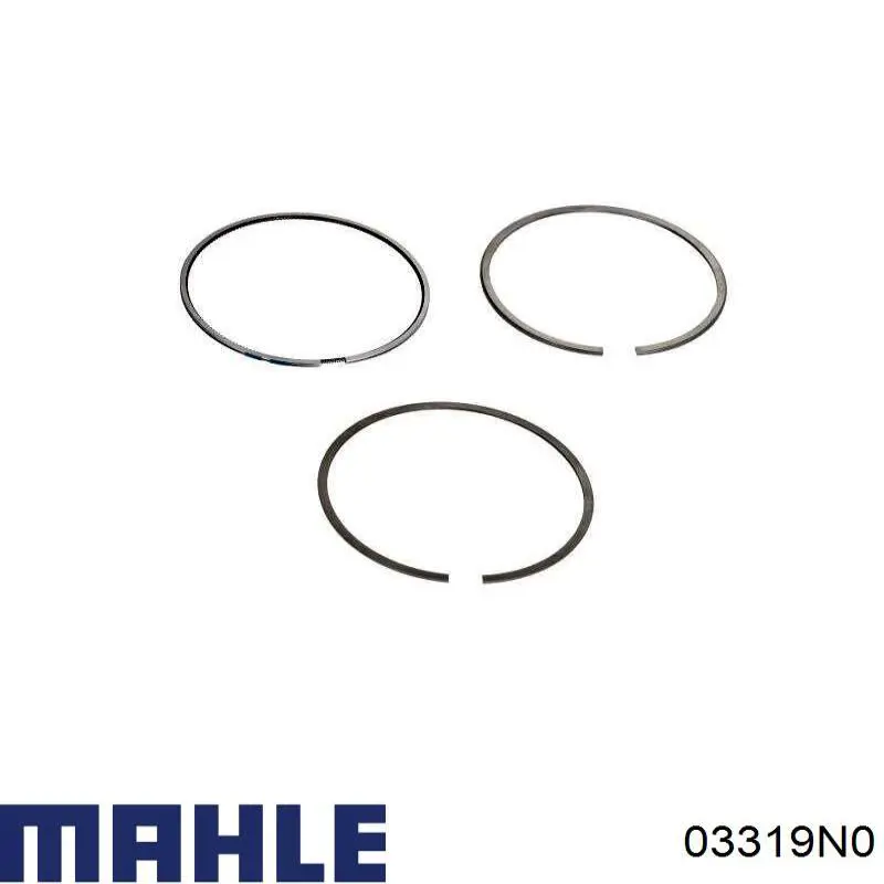 03319N0 Mahle Original Поршневые кольца на 1 цилиндр, STD
