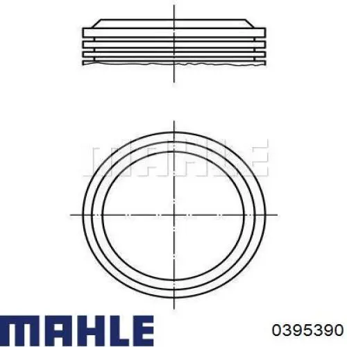 Комплект поршневой (поршень + гильза) Mahle Original 0395390