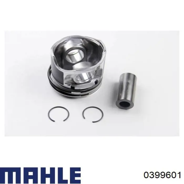 039 96 01 Mahle Original поршень в комплекте на 1 цилиндр, 2-й ремонт (+0,50)