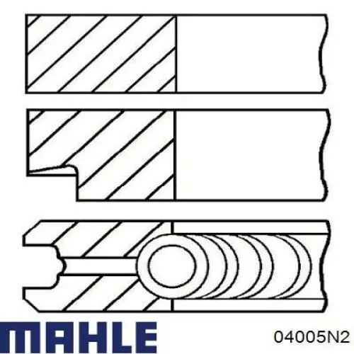 04005N2 Mahle Original