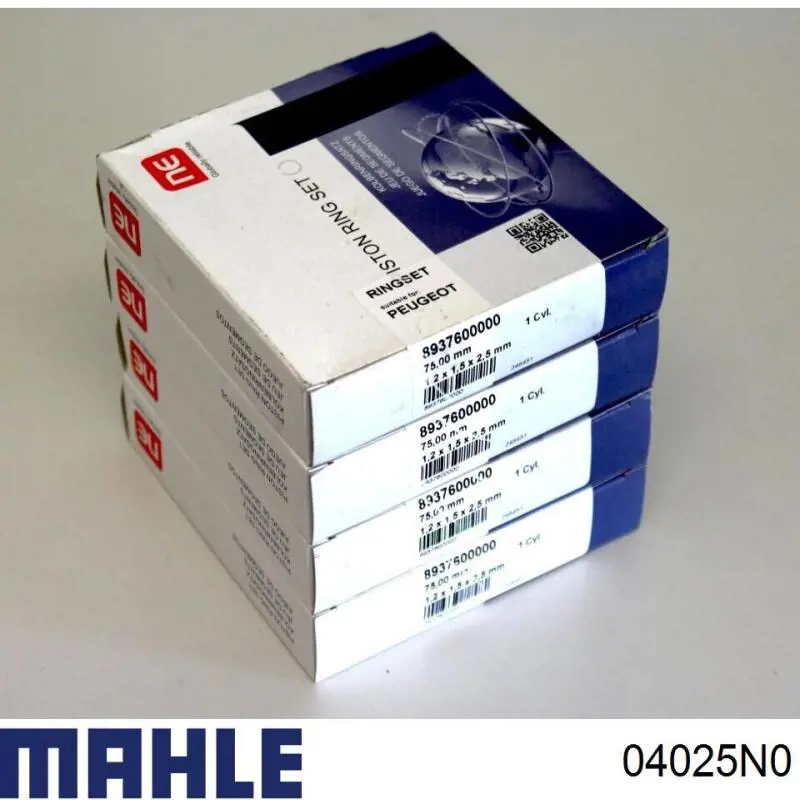 Кольца поршневые STD на 1 цилиндр Mahle Original 04025N0 цена, от 11.35 USD