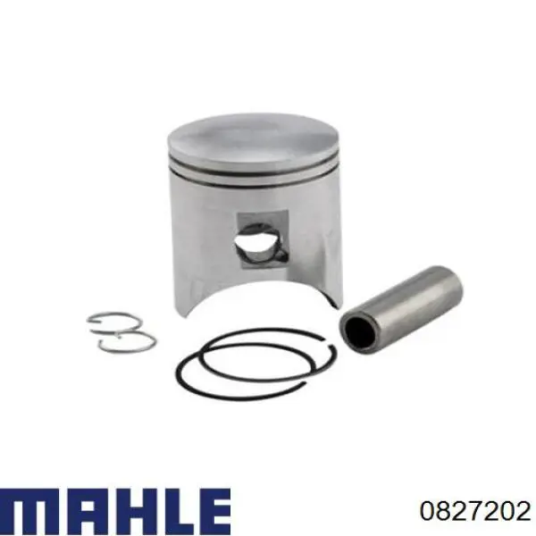 0827202 Mahle Original поршень в комплекте на 1 цилиндр, 2-й ремонт (+0,50)