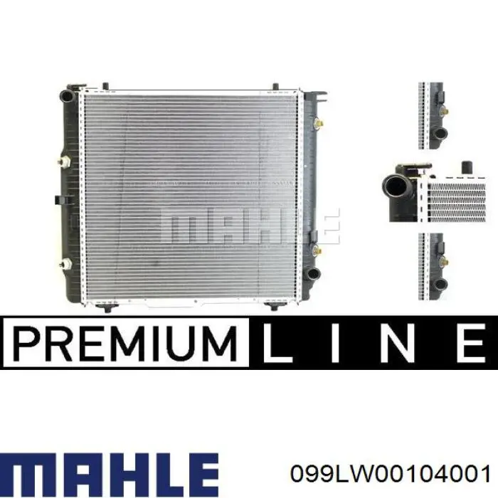 099LW00104001 Mahle Original Поршневая гильза