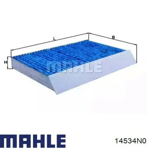 14534N0 Mahle Original Кольца поршневые компрессора, на 1 цилиндр, STD