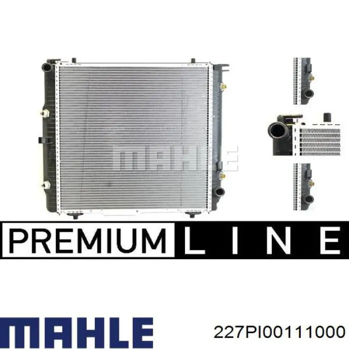 Купить 227PI00111000 Mahle Original Поршень на 1 цилиндр