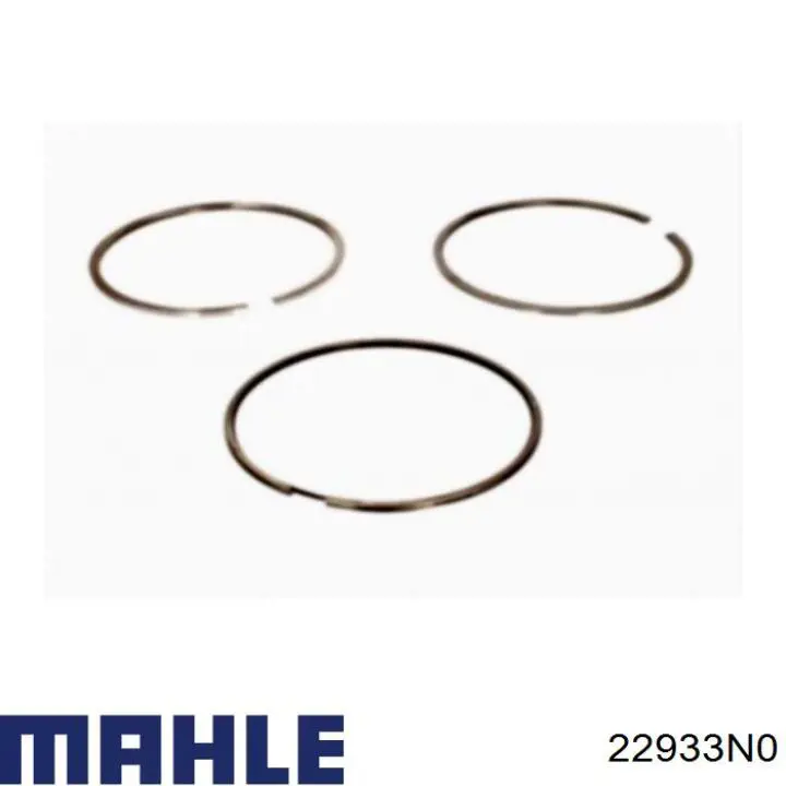 22933N0 Mahle Original Поршневые кольца на 1 цилиндр, STD