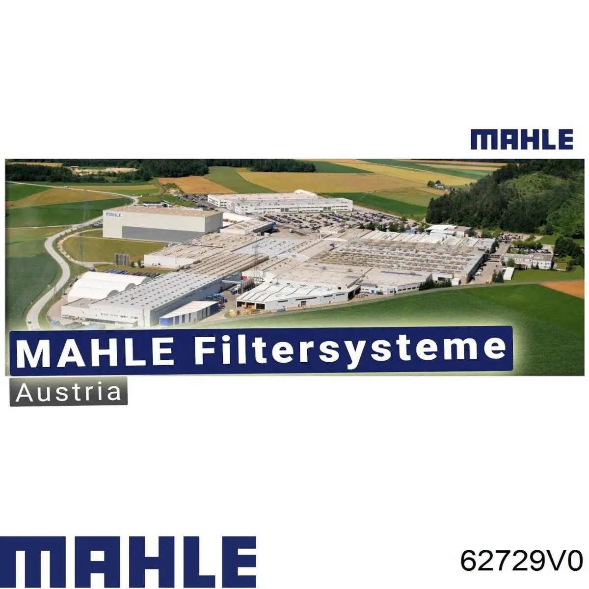 62729V0 Mahle Original Поршневые кольца на 1 цилиндр, STD